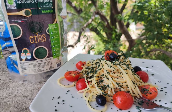 Spaghetti Estate - Pomodoro fresco e Spirulina