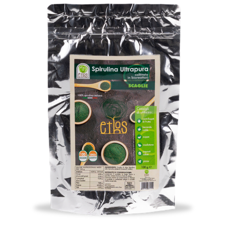 Spirulina in scaglie 100gr