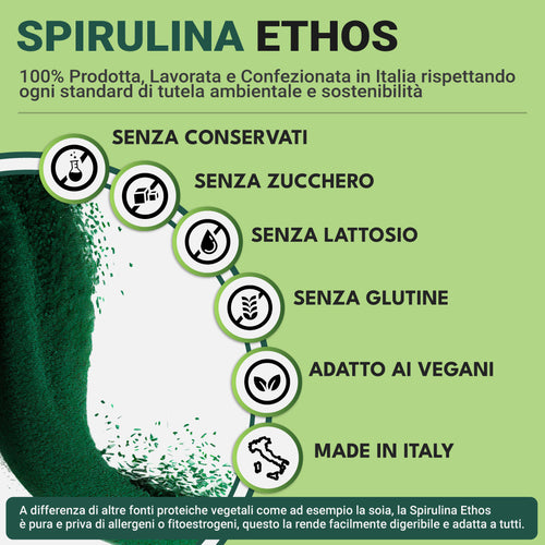 Spirulina in scaglie 100gr